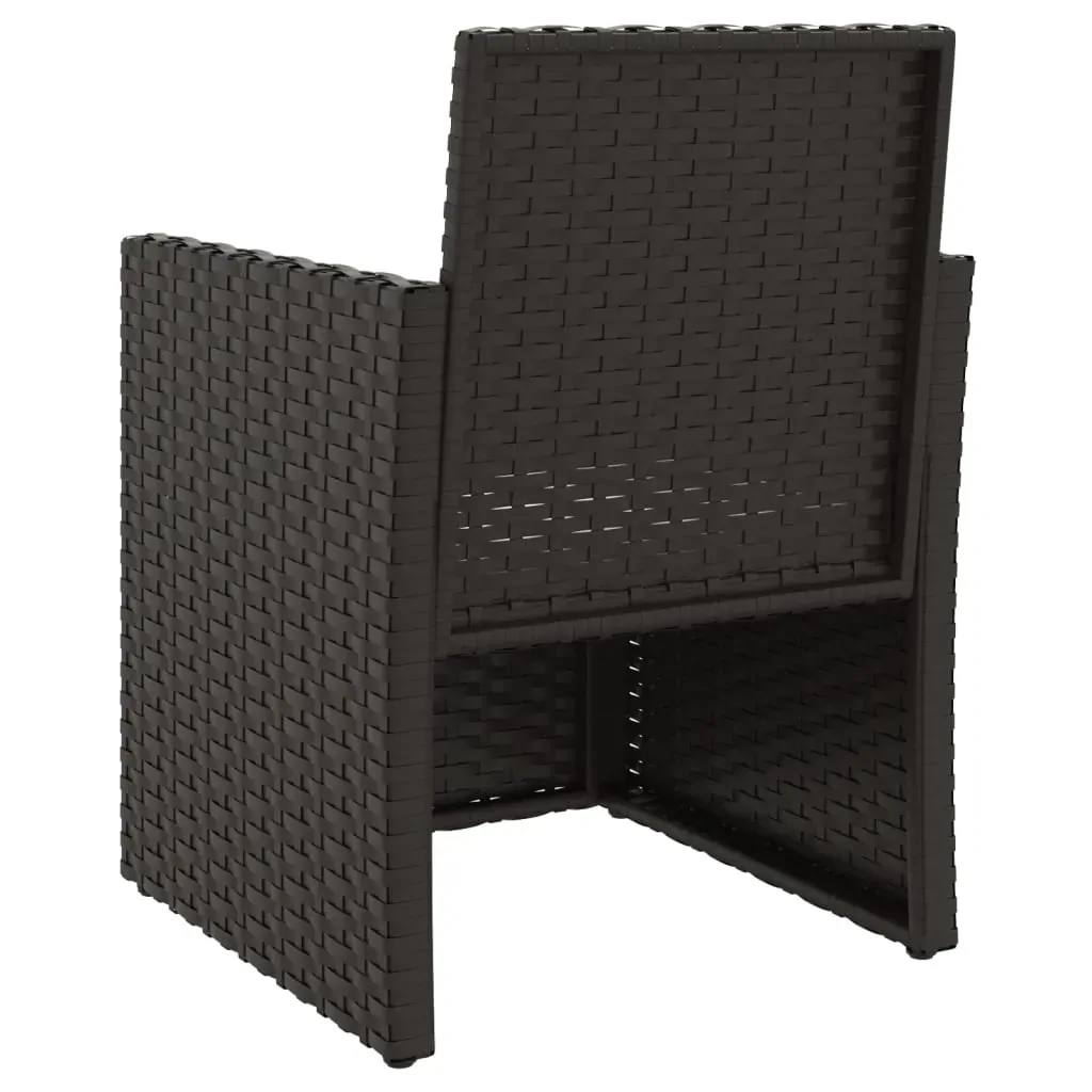 Garden Armchair with Cushion Poly Rattan Price
