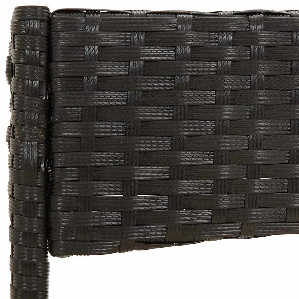 4 Piece Garden Lounge Set with Cushions Poly Rattan Price
