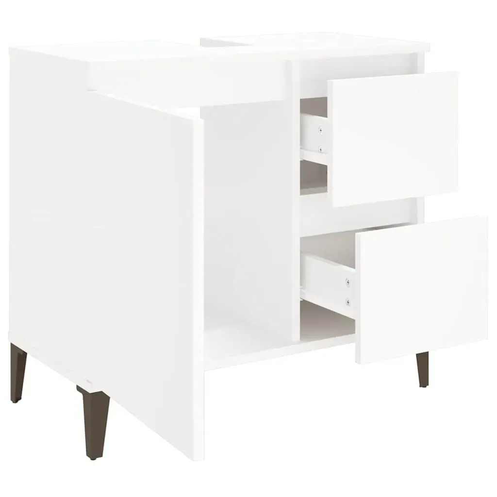 Bathroom Cabinet 65x33x60 cm Engineered Wood Price
