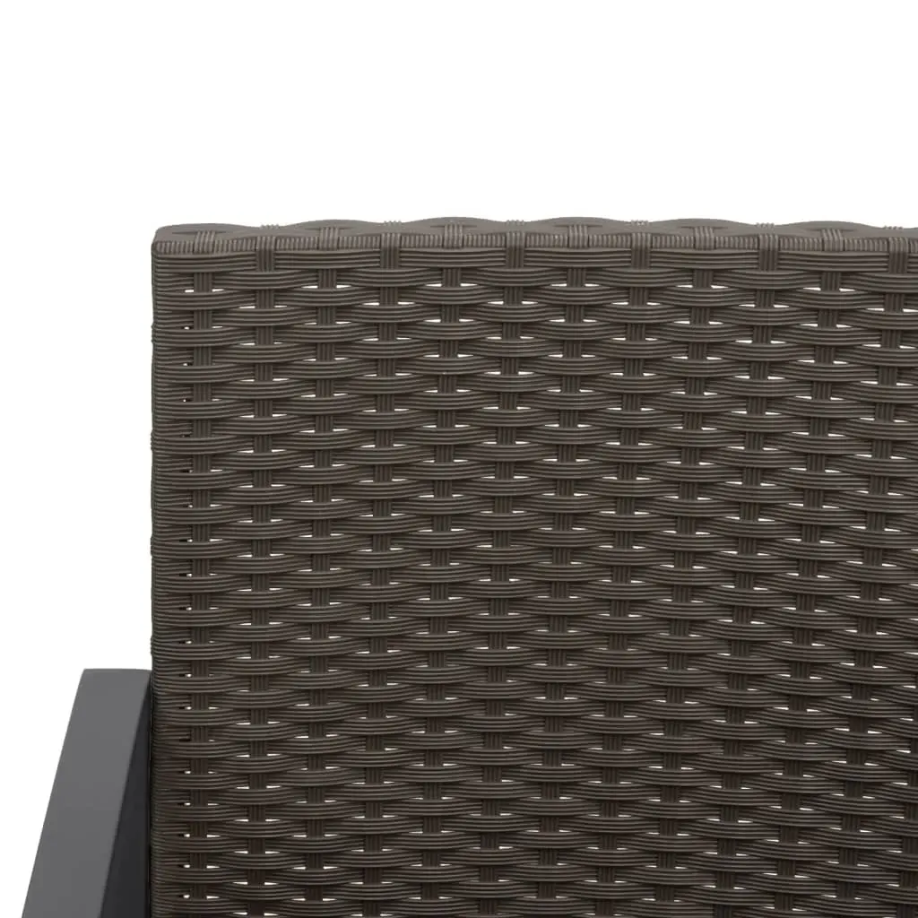 Garden Dining Chairs 2 pcs PP Rattan Price