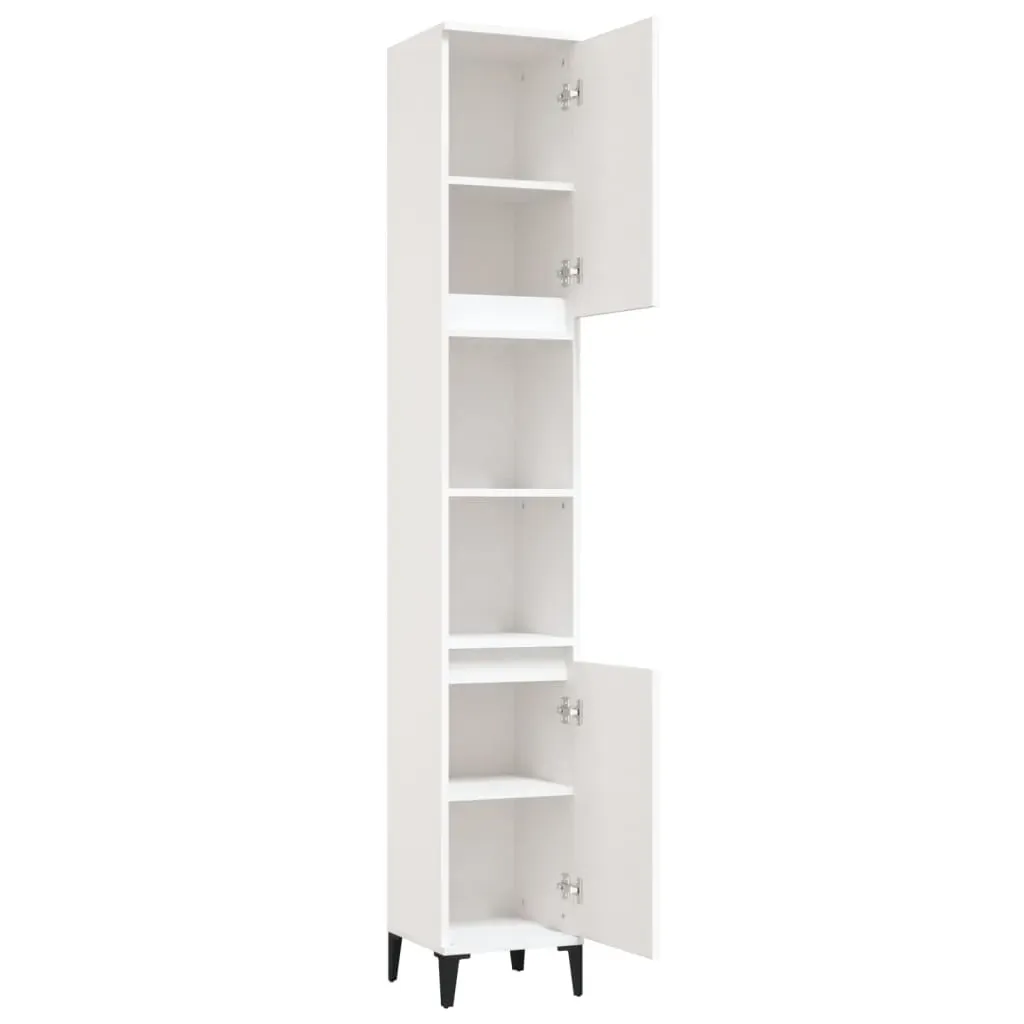 Bathroom Cabinet 30x30x190 cm Engineered Wood Price