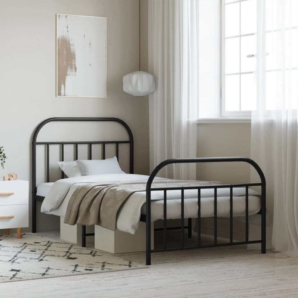 Metal Bed Frame with Headboard Price