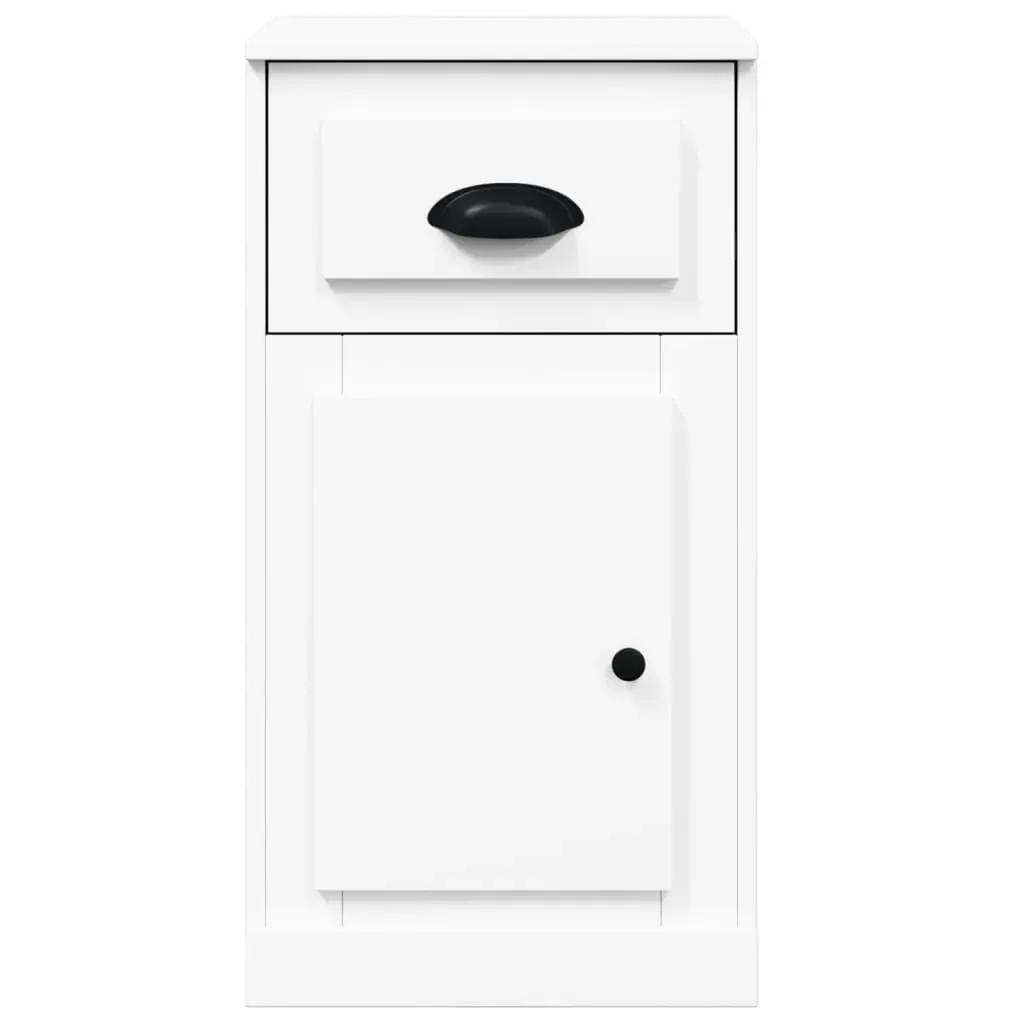 Side Cabinet with Drawer 40x50x75 cm Engineered Wood Price
