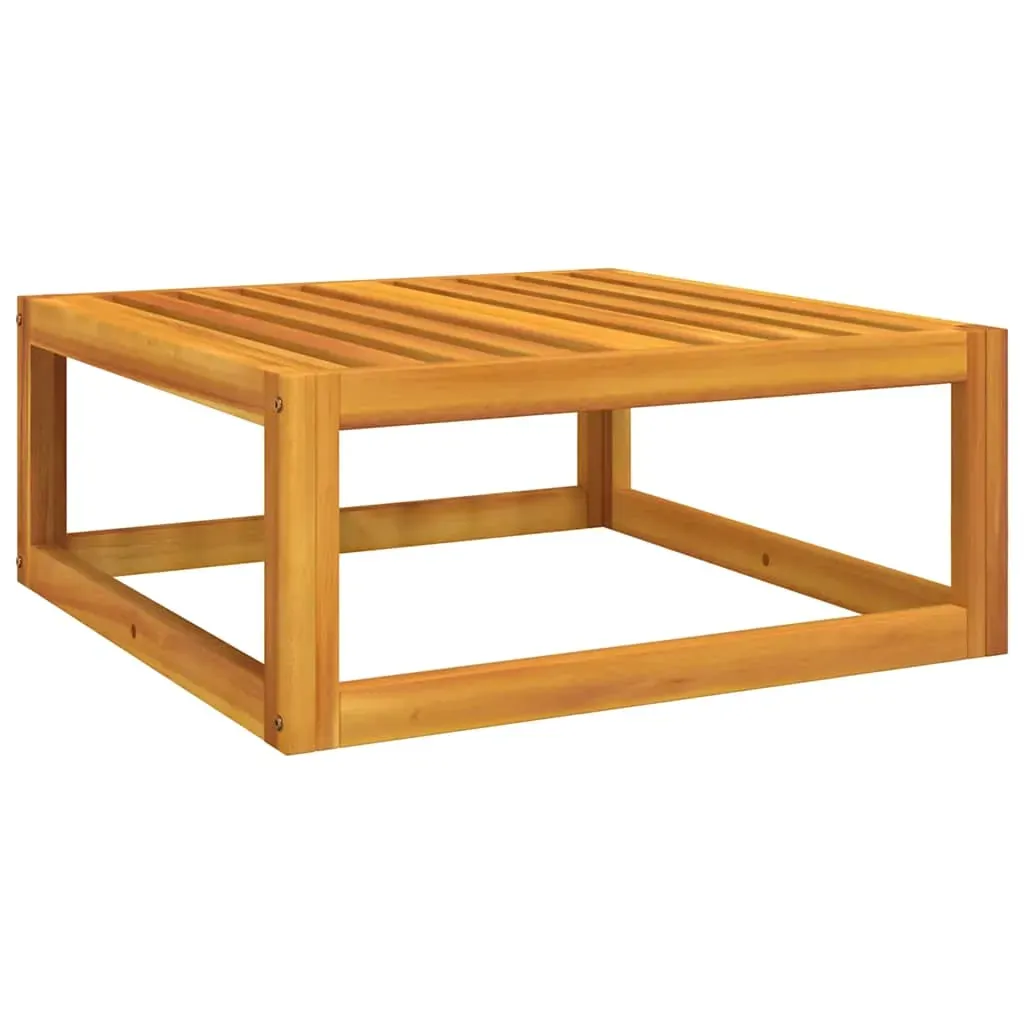 Garden Footrest with Cushion Solid Wood Acacia Price
