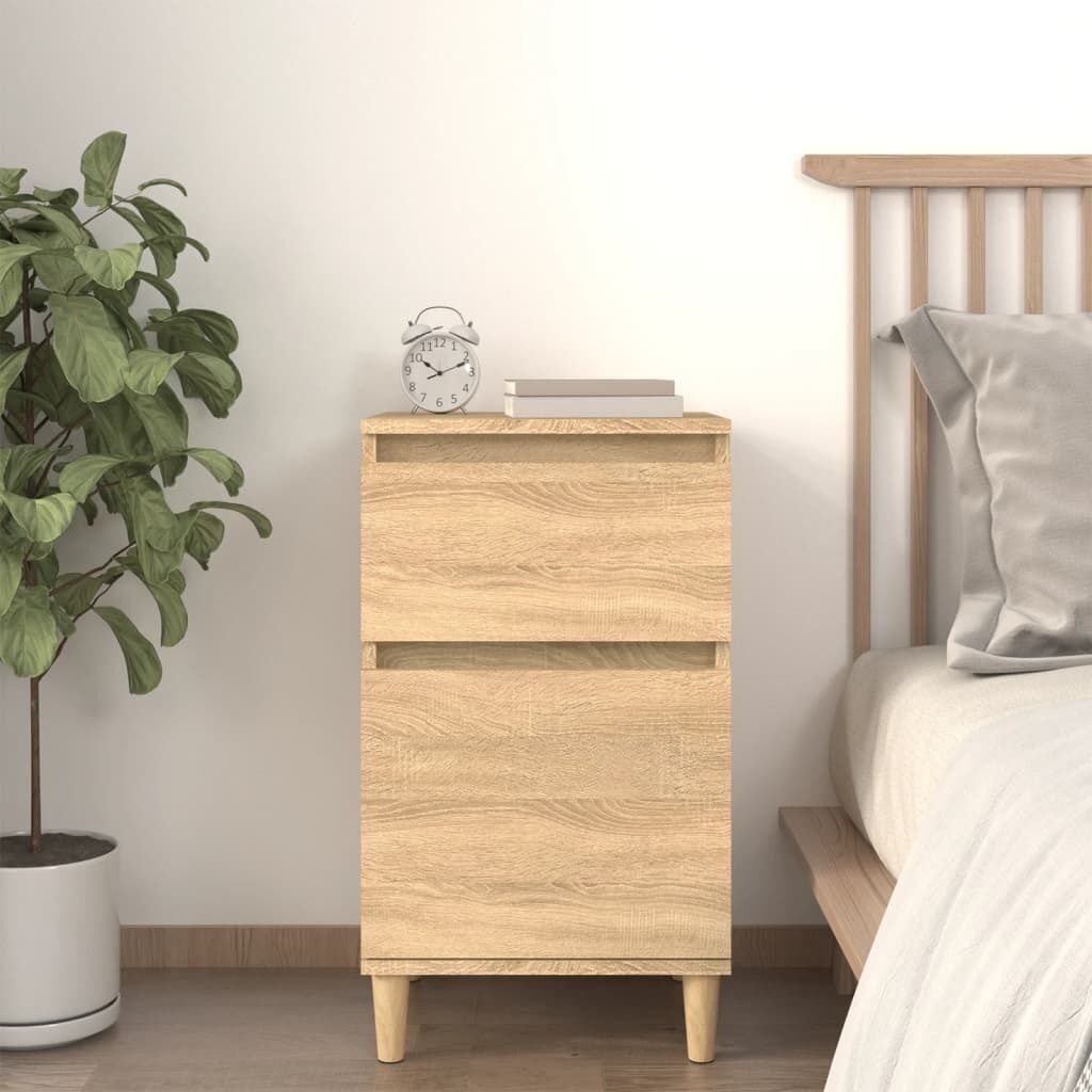 Bedside Cabinet White 40x35x70 cm Price