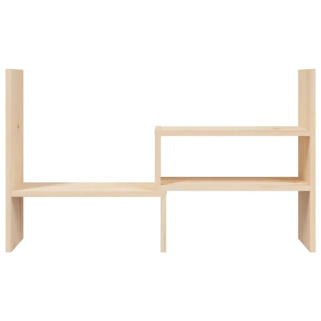 Monitor Stand (39-72)x17x43 cm Solid Pine Wood Price