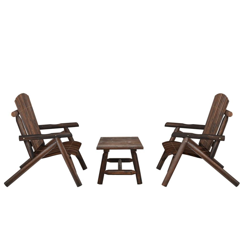Garden Lounge Set Solid Wood Spruce Price