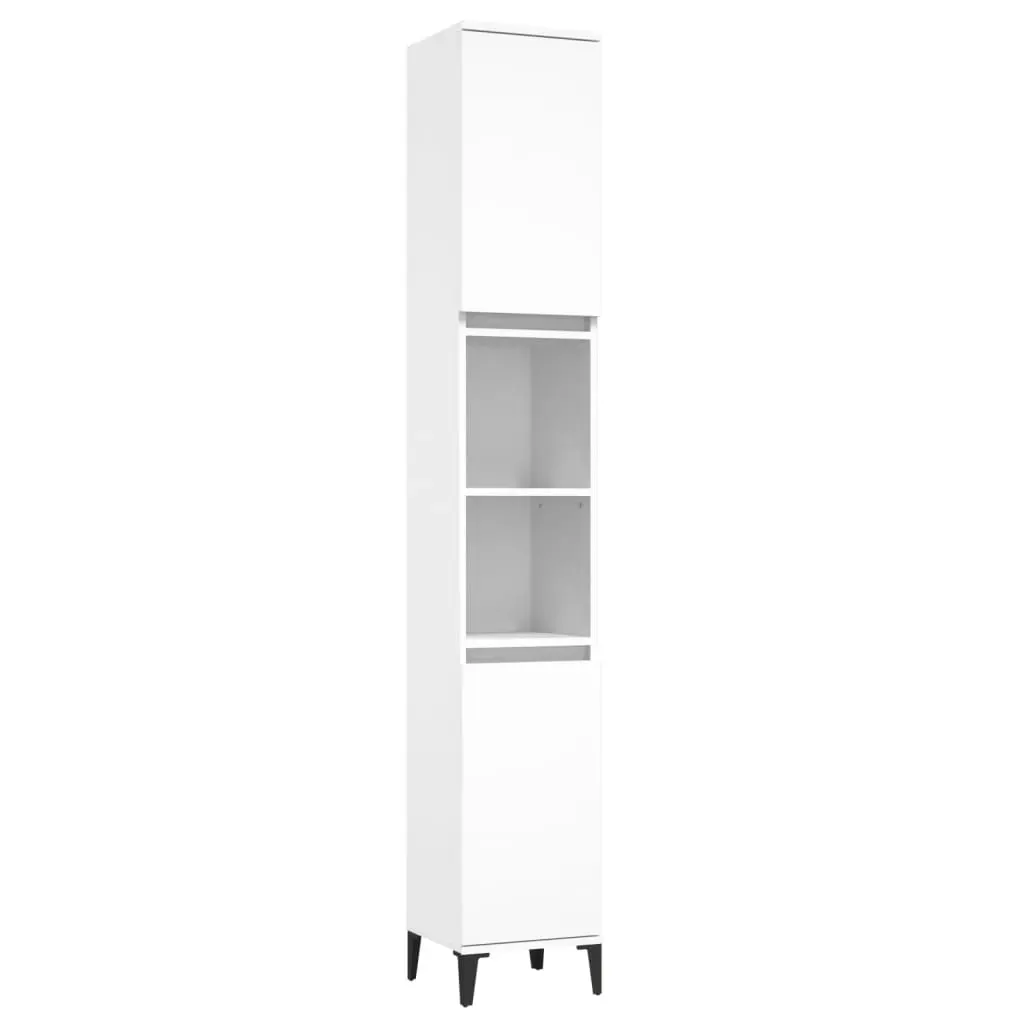 3 Piece Bathroom Furniture Set Engineered Wood Price