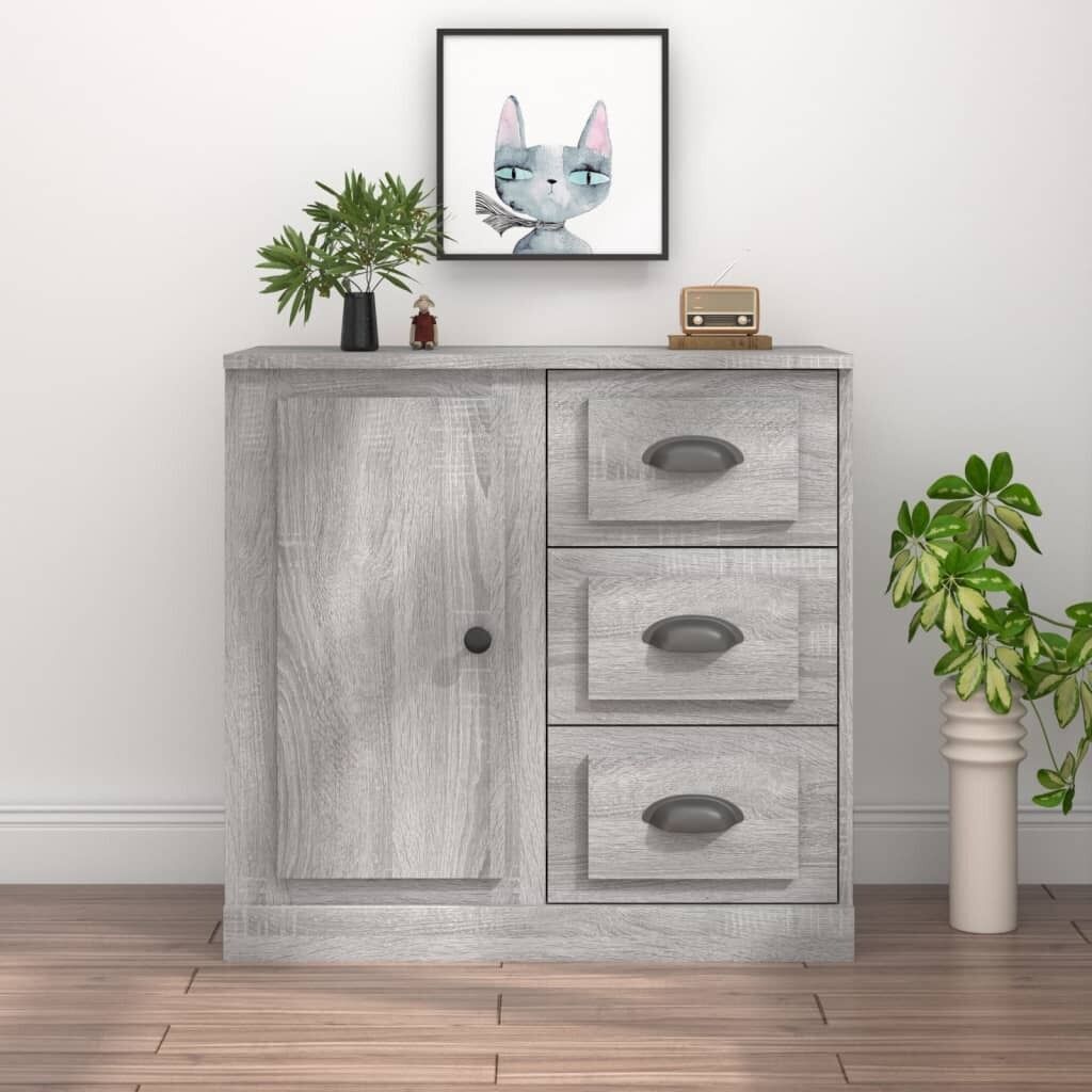 Sideboard White 70x35.5x67.5 cm Engineered Wood Price