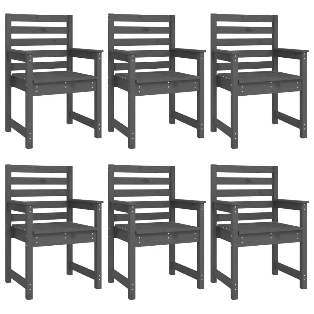 7 Piece Garden Dining Set Solid Pine Wood Price