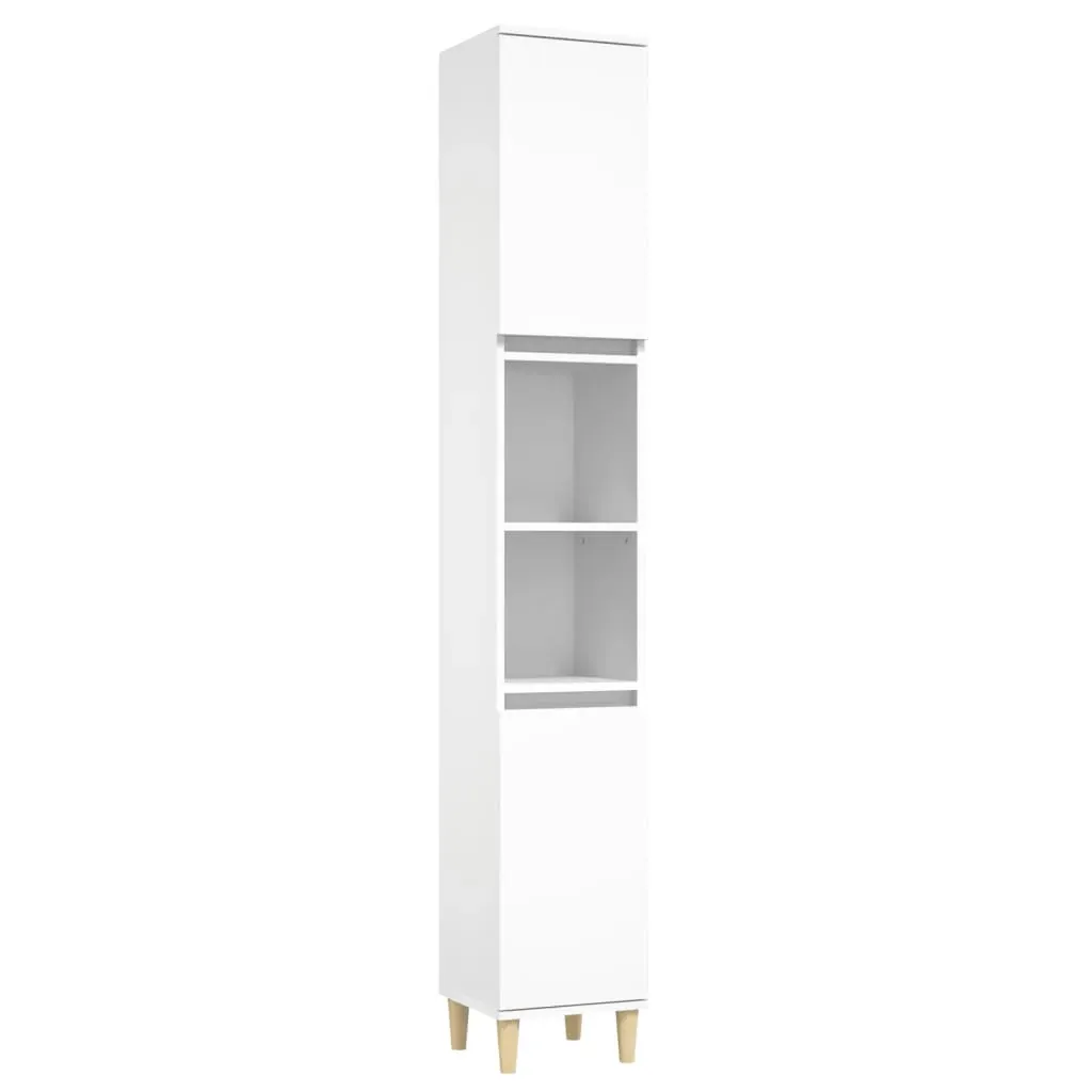 3 Piece Bathroom Furniture Set Engineered Wood Price