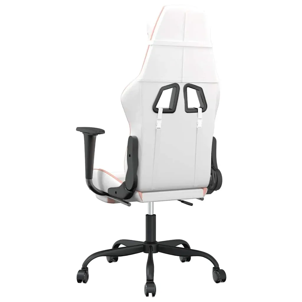 Massage Gaming Chair with Footrest Faux Leather Price