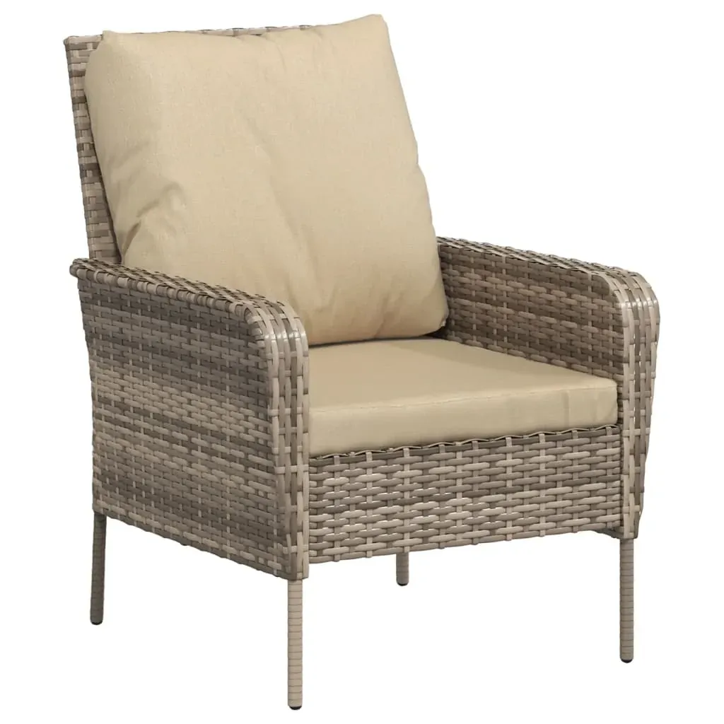 Garden Chair with Footstool Poly Rattan Price