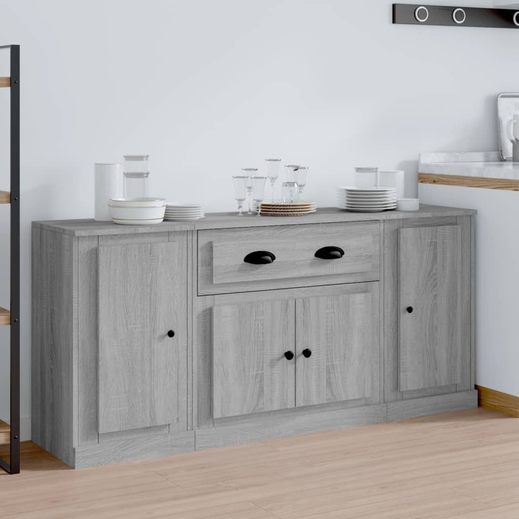 Sideboards 3 pcs Engineered Wood Price