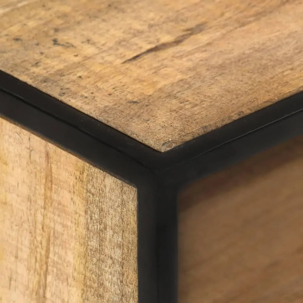 TV Cabinet 110x30x45 cm Rough Mango Wood Price