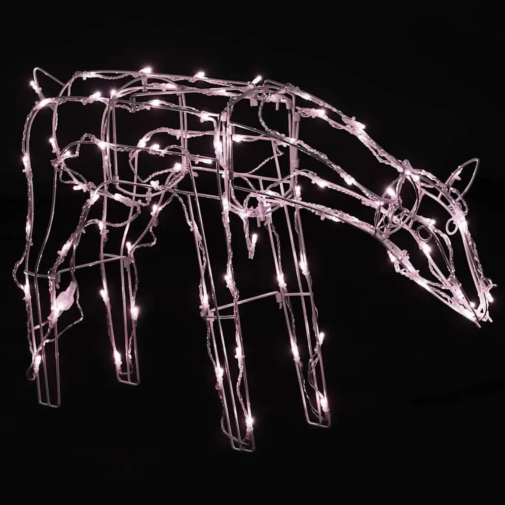 3 Piece Christmas Light Display Reindeers 229 LEDs Price