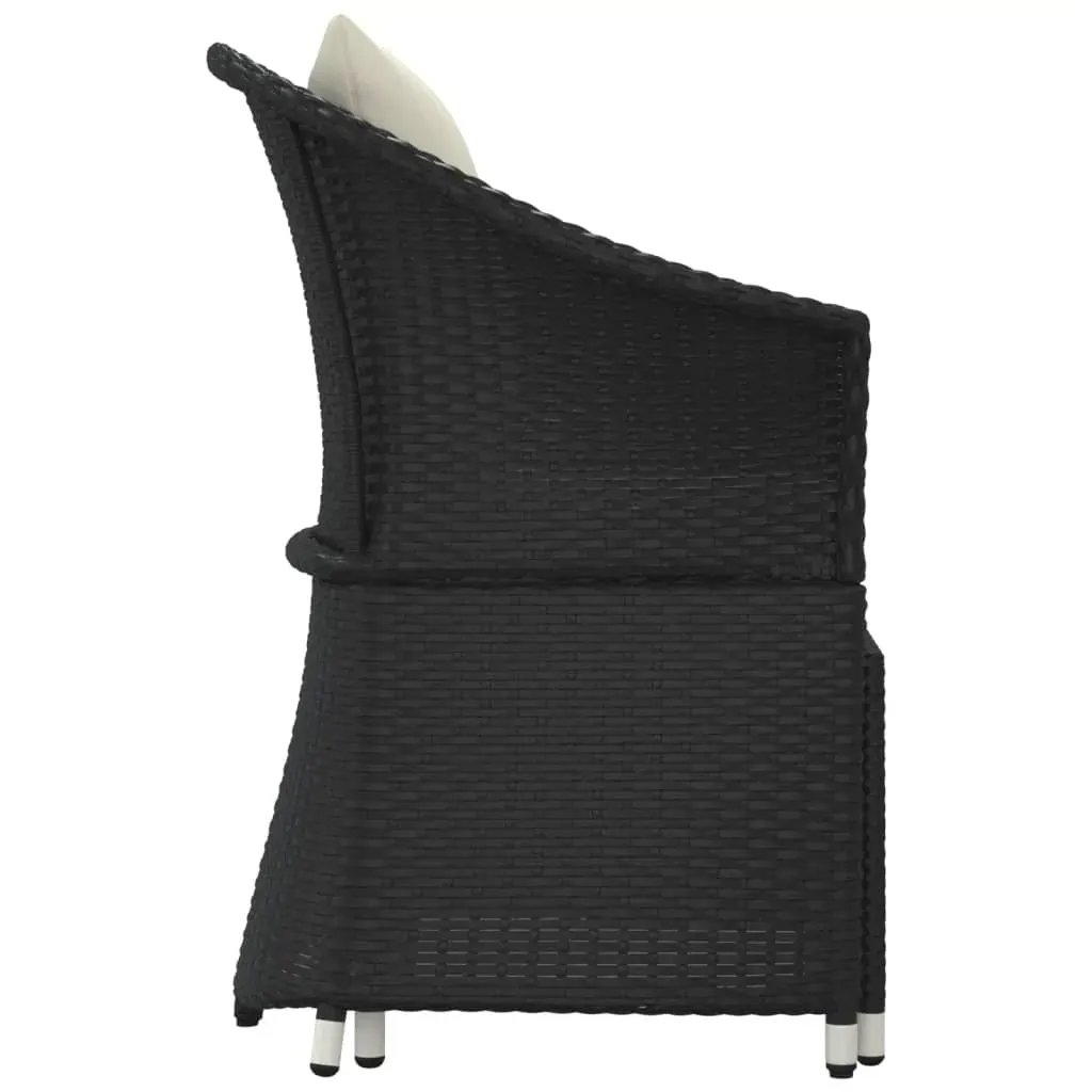 2 Piece Garden Lounge Set with Cushions Poly Rattan Price