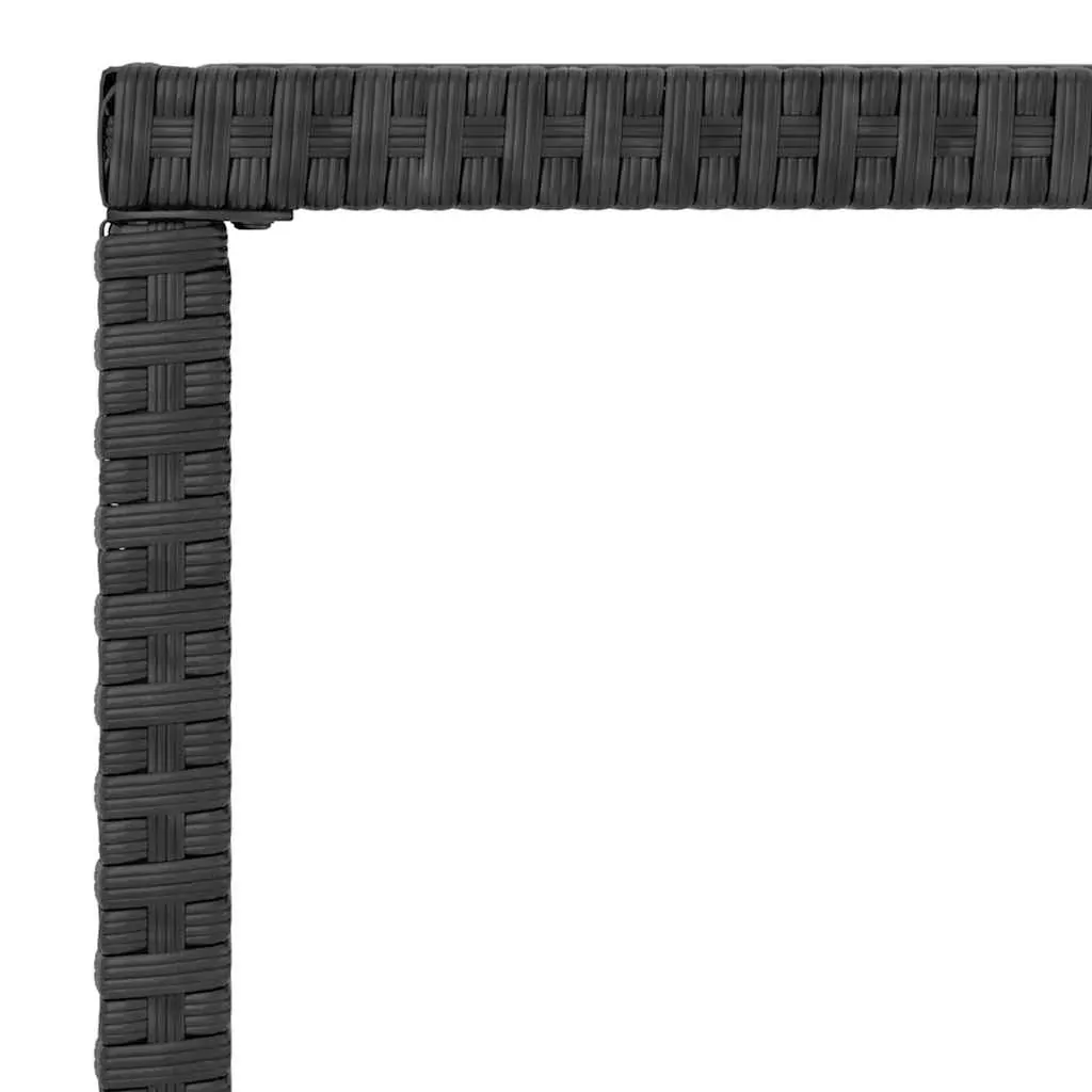 4 Piece Garden Lounge Set with Cushions Poly Rattan Price