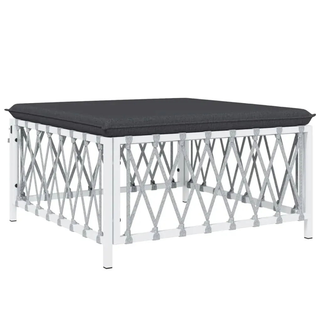 10 Piece Garden Lounge Set with Cushions Steel Price