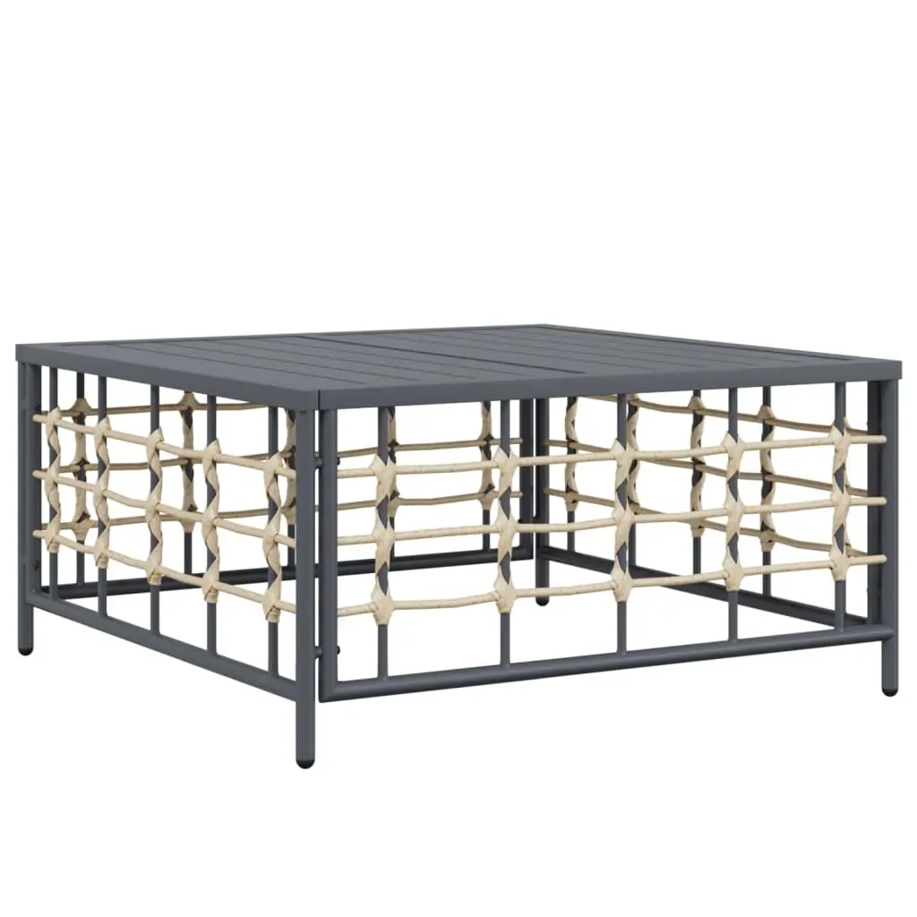 11 Piece Garden Lounge Set With Cushions Anthracite Poly Rattan Price