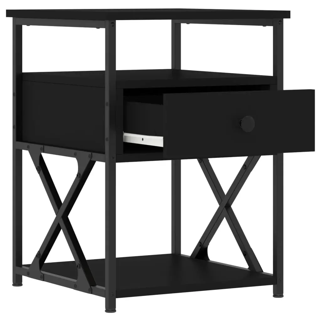 Bedside Cabinet 40x42x55 cm Engineered Wood Price