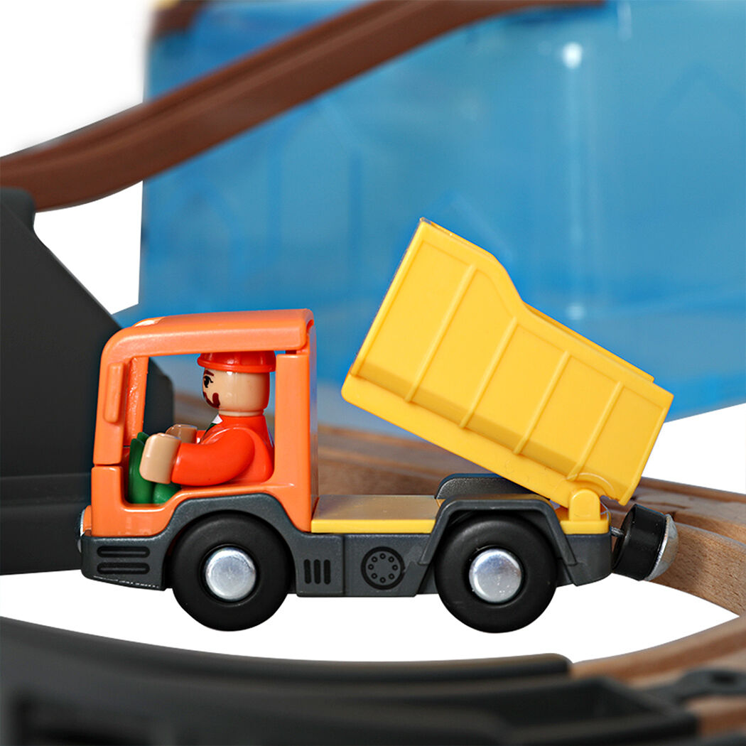 Toy Train Set Track DIY Wooden Price
