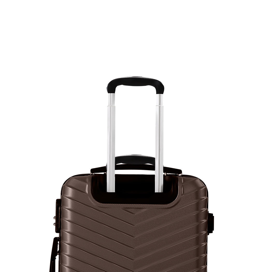 20" Carry On Travel Luggage Coffee 20 inch Price