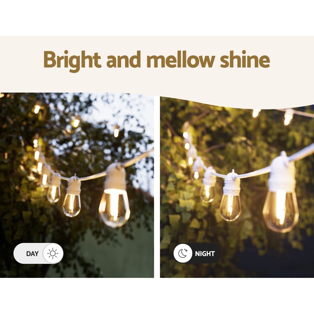 59M LED Festoon Light Outdoor String Light Christmas Wedding Party Decorations Price