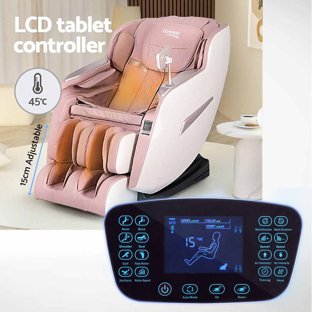 Livemor Massage Chair Electric Recliner Home Massager Amos Price