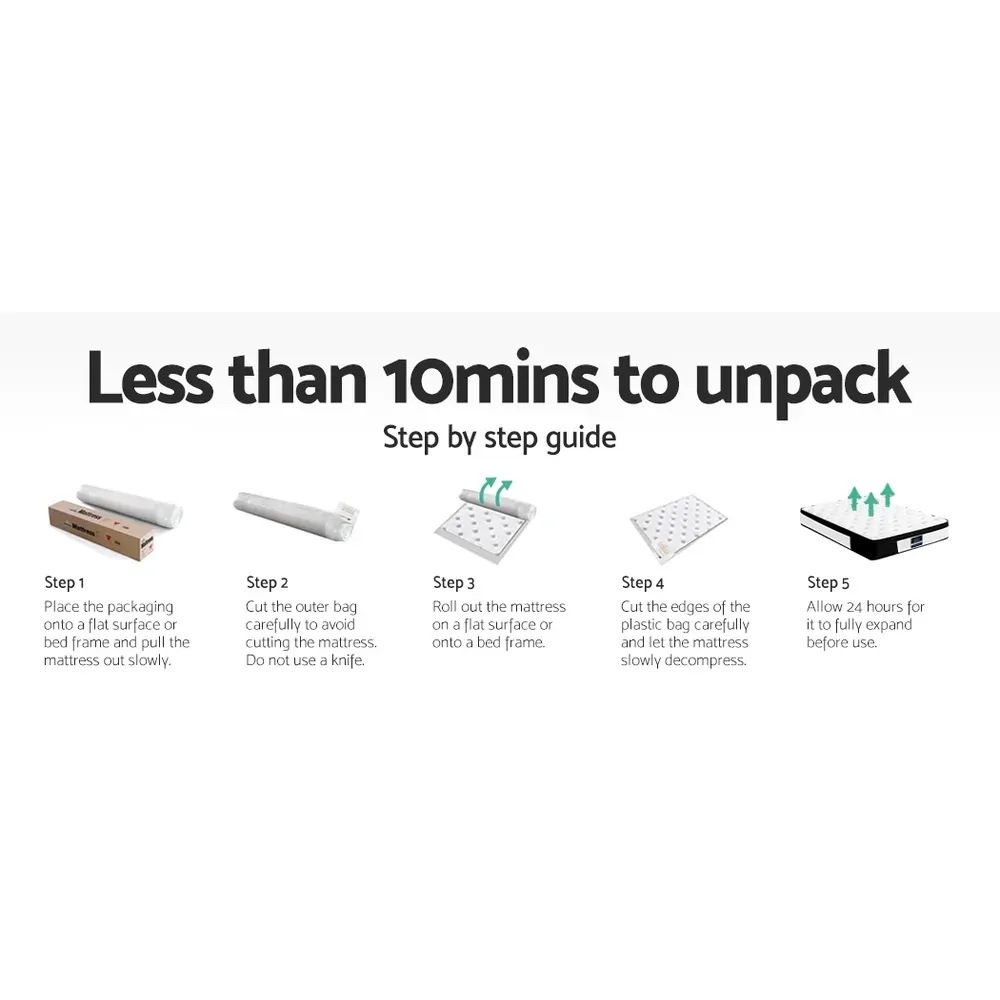 30cm Mattress Euro Top Double Price