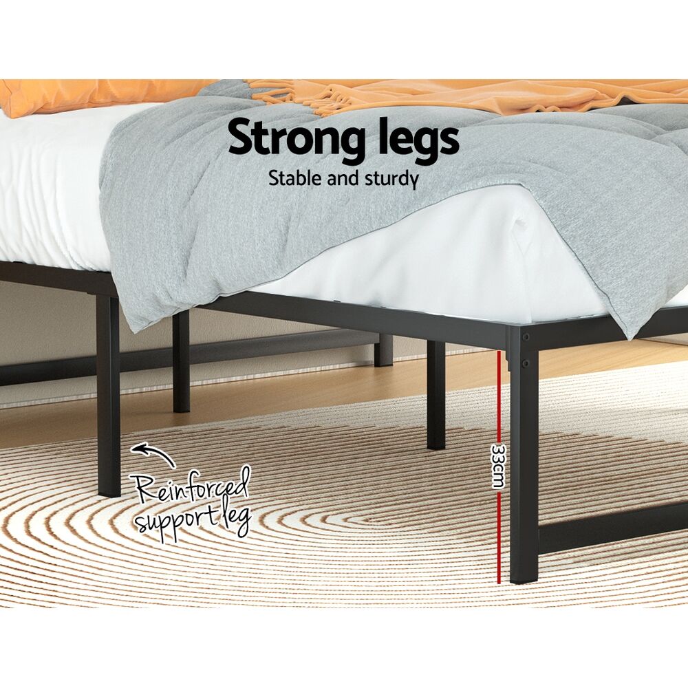 Artiss Bed Frame Double Size Metal Bed Frame TINO Price