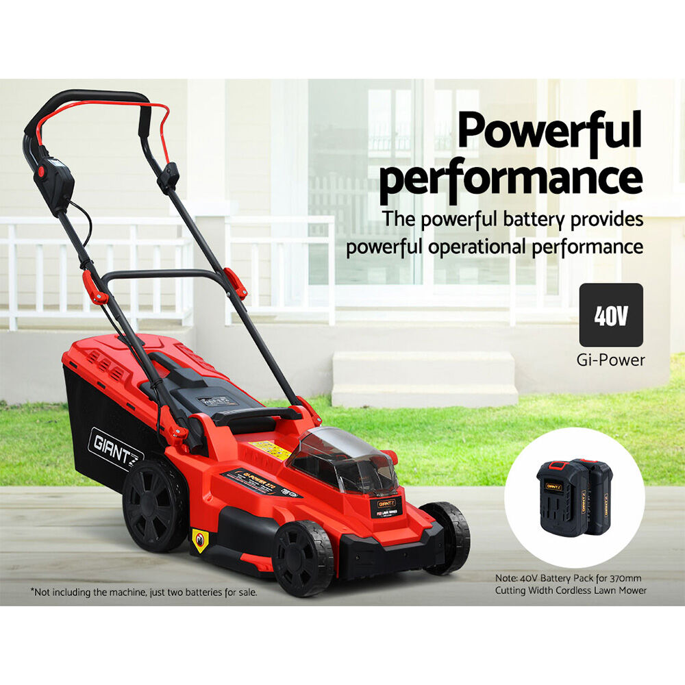 Giantz Lawn Mower 40V Battery Only Cordless 20V x2 Fits LI37 Price