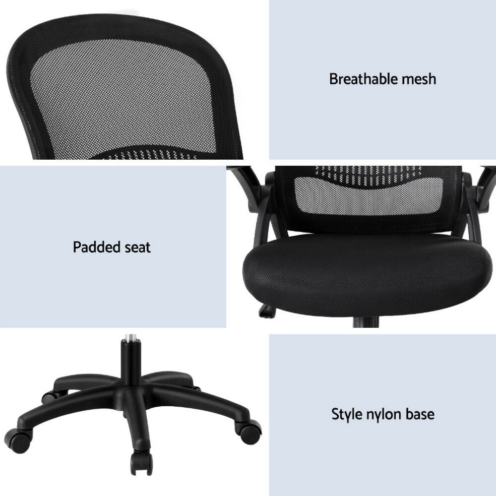 Artiss Mesh Office Chair Computer Gaming Desk Chairs Work Study Mid Back Price
