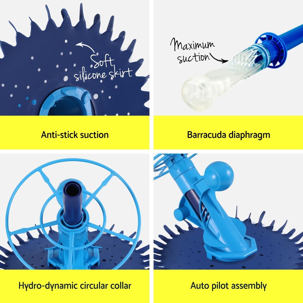Aquabuddy Pool Cleaner Automatic Vacuum Swimming Pool Floor Climb Wall 10M Price