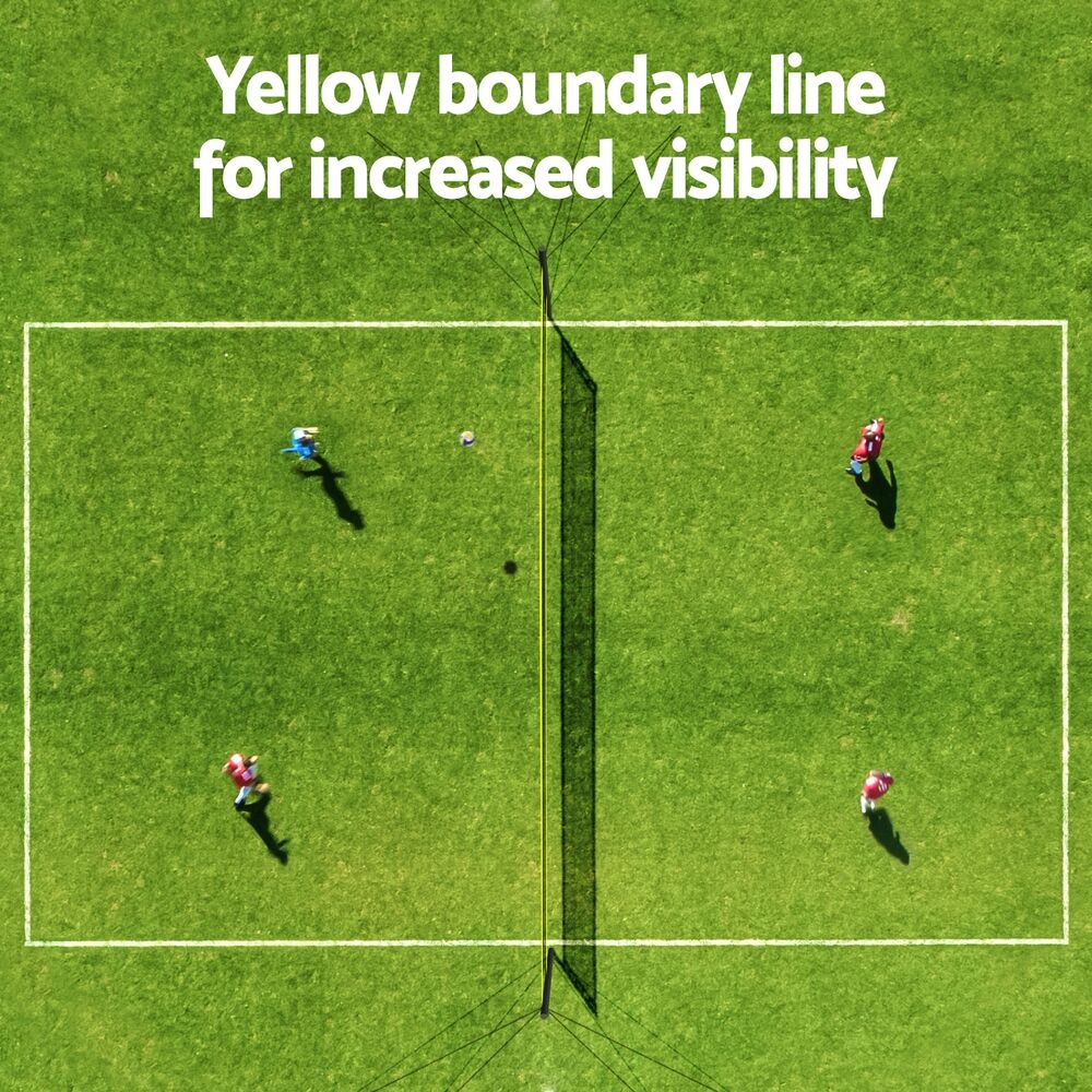 9M Portable Volleyball Net Set with Ball Boundary Lines Badminton Tennis Price