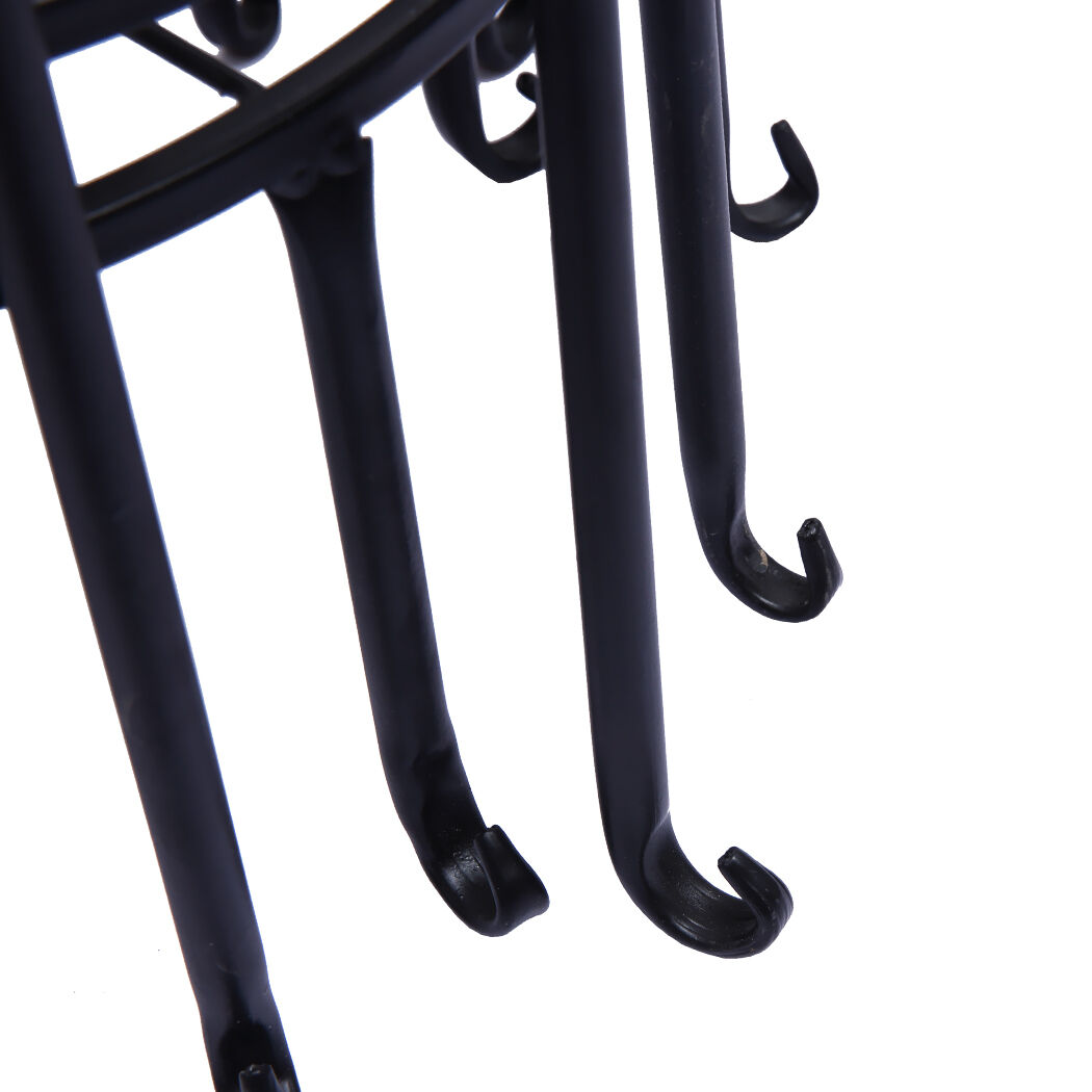 4 x Metal Plant Stand Outdoor Black Price