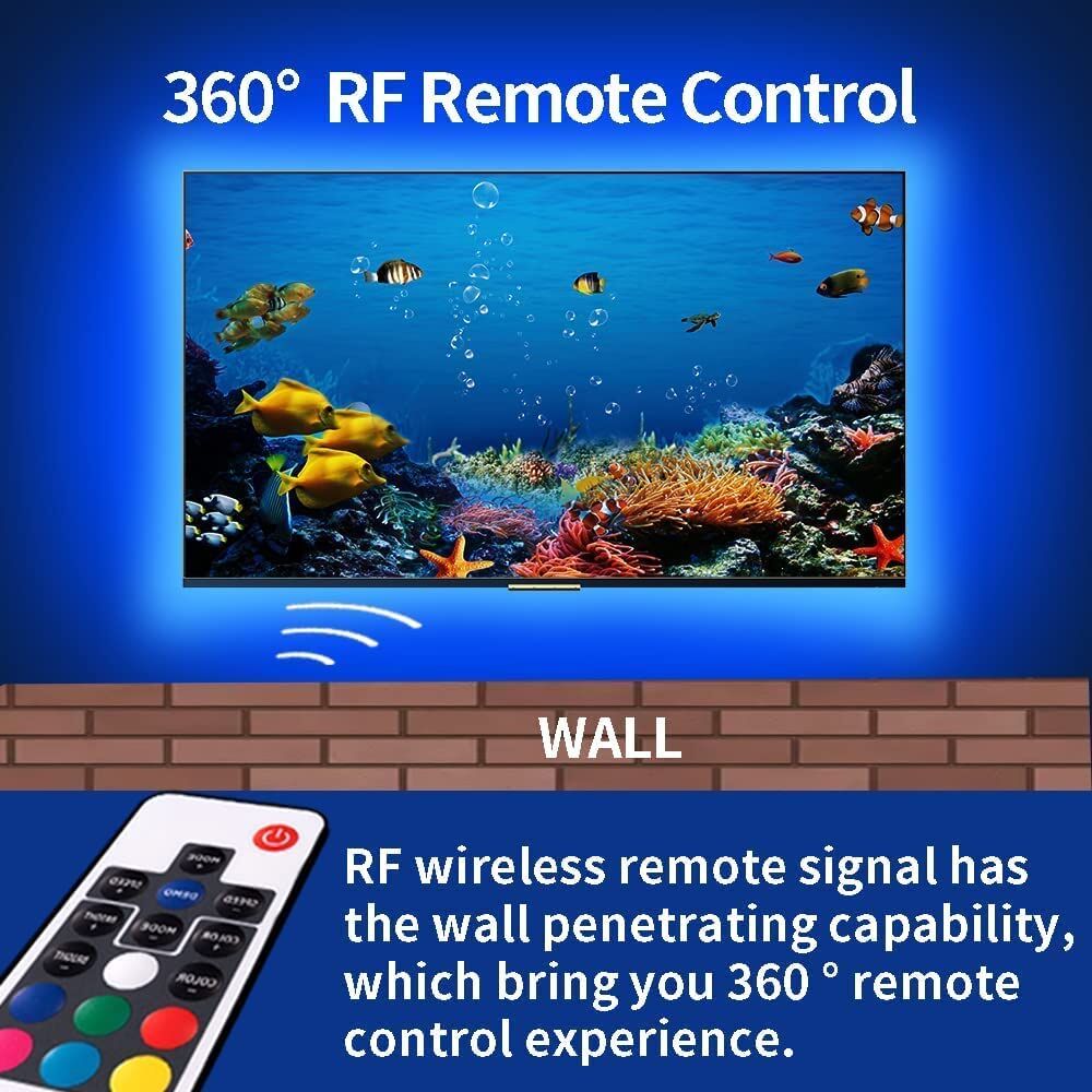 3M LED Strip Lights Rope Light for TV, Gaming and Computer (Lights Strip App with Remote Control) Price