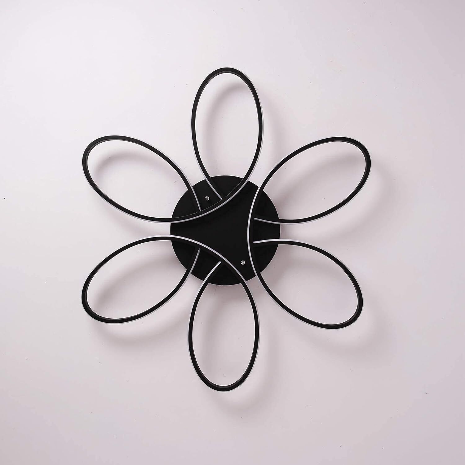 Modern LED Chandelier Flush Mount Lamp Remote Control (60cm) Price