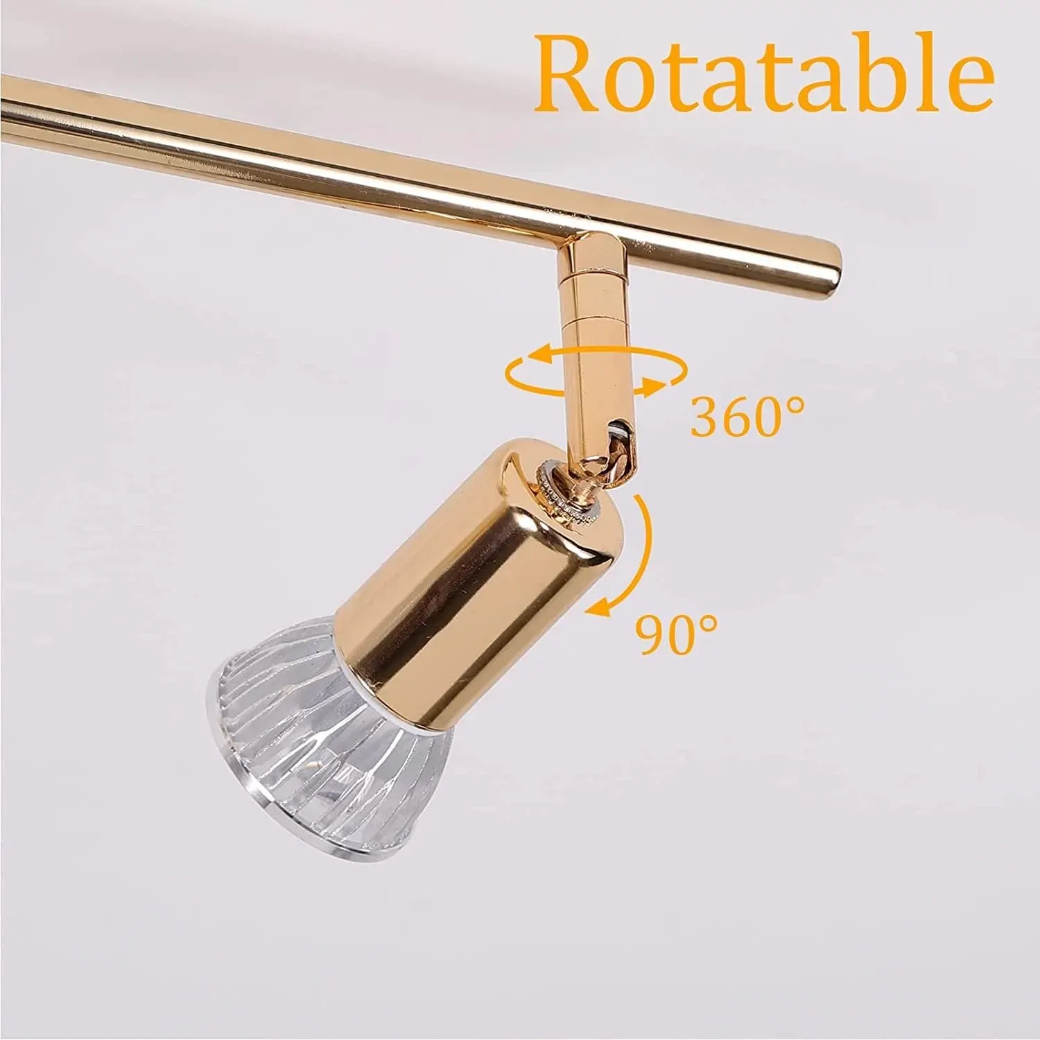 Modern 4-Light Track Lighting Kit LED (Gold) Price