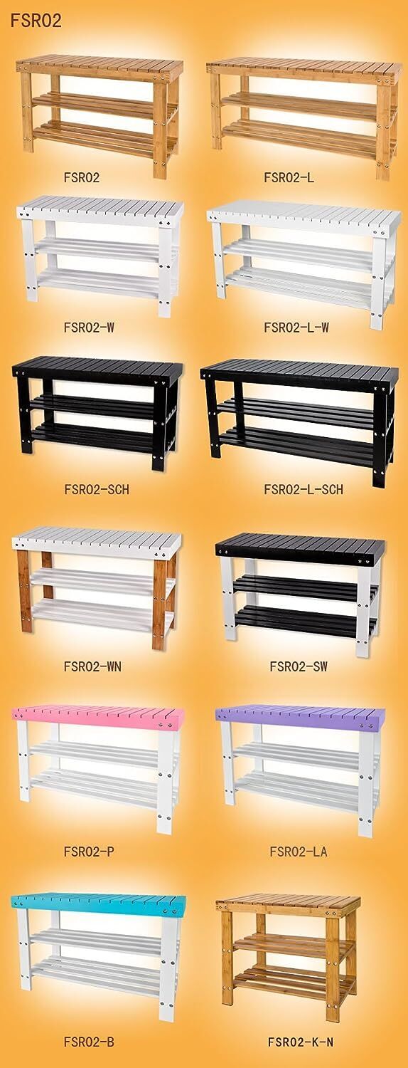 Bamboo Shoe Bench Rack Storage with shelves Price