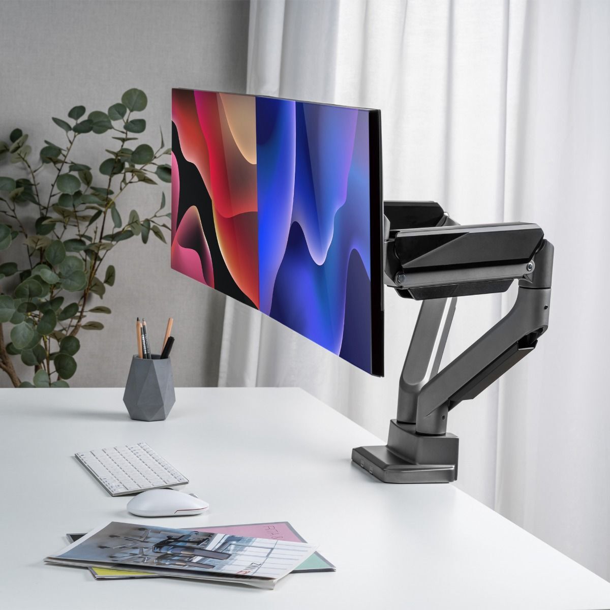 activiva Heavy Duty Dual Monitor Screen Gas Spring Monitor Arm Price