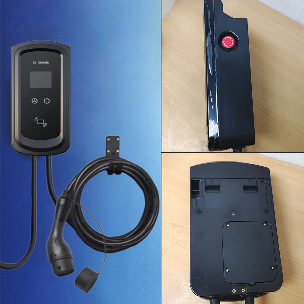 7kW 1 Phases EV Charging Station Touch Wallbox with App Control Vehicle Charger Price