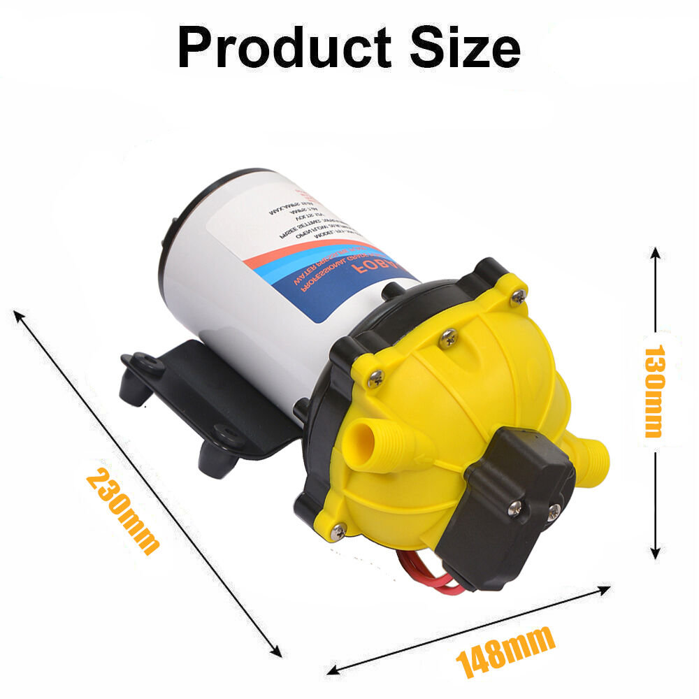 6.6GPM Washdown Pump Kit 12V Wash Pump w/ Hose Nozzle For Caravan RV Marine Boat Price