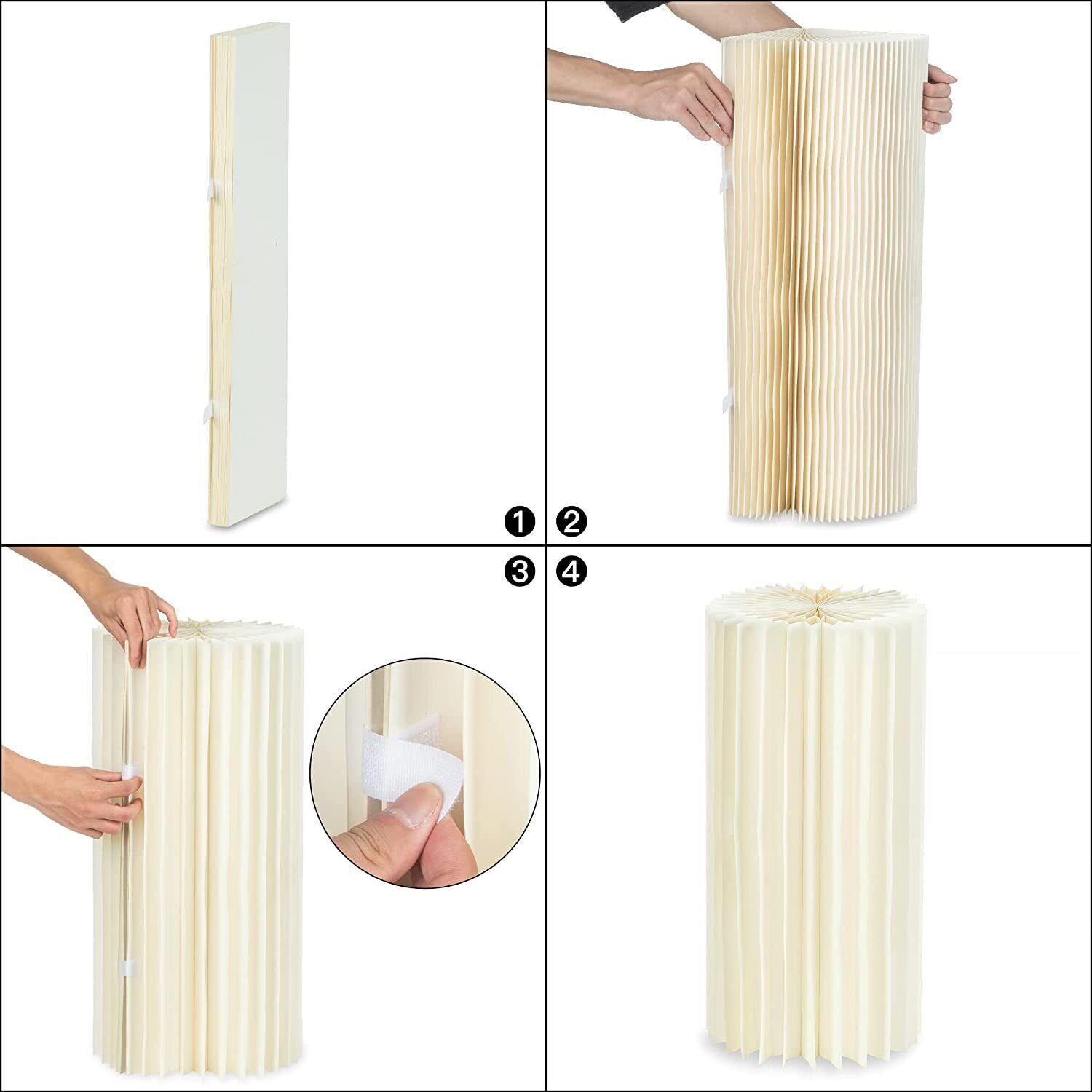 5 Hard Carboard Display Stand Round Plinth Cylinder Pedestal Wedding Flower Price