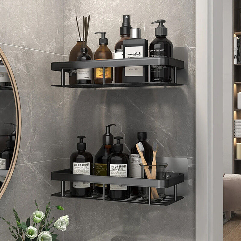 Shelf Bathroom Shower Caddy Organiser Storage Corner Rack Shampoo Soap Holder AU Price