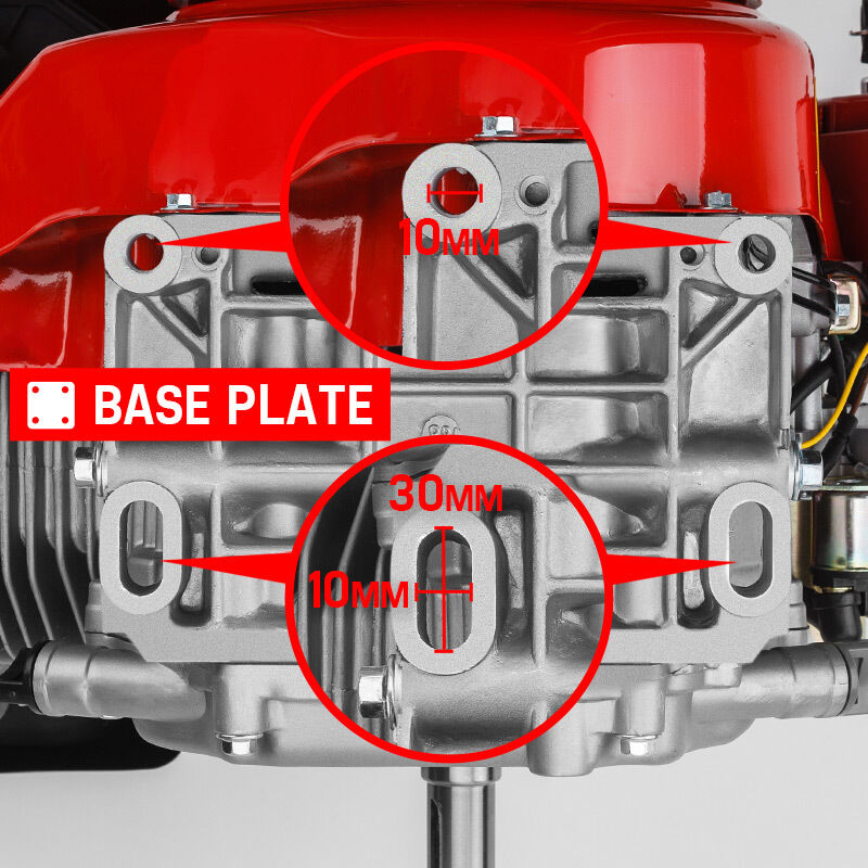 Baumr-AG 13HP Petrol Stationary Engine OHV 4 Stroke Horizontal Shaft Electric Start Motor Price