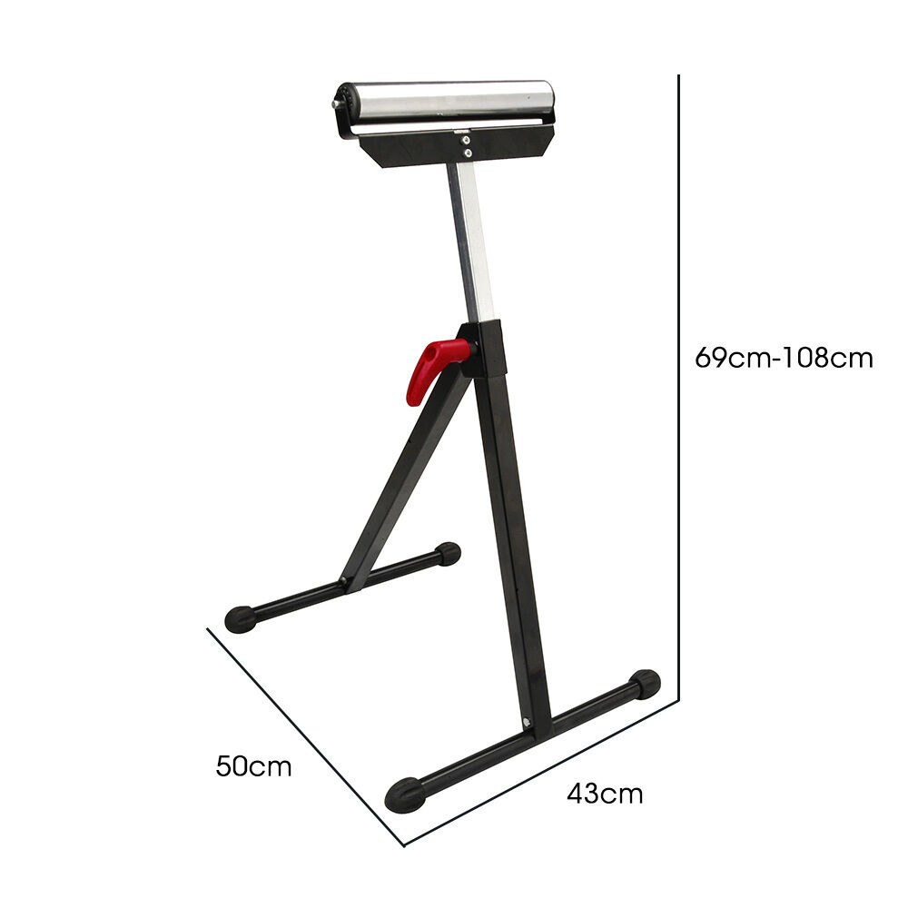 Baumr-AG Height Adjustable Roller Support Stand, 60kg Capacity, Folding Price