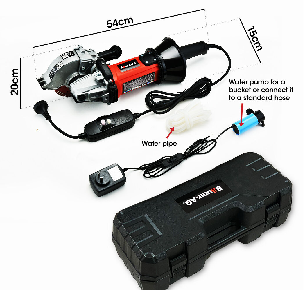 BAUMR-AG Wall Chaser Machine Concrete Chasing Tool Electric Saw Brick Grinder Price