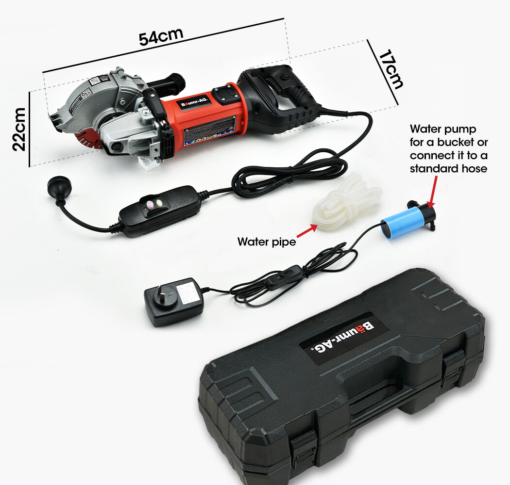 BAUMR-AG Wall Chaser Machine Concrete Chasing Tool Brick Grinder Electric Saw Price