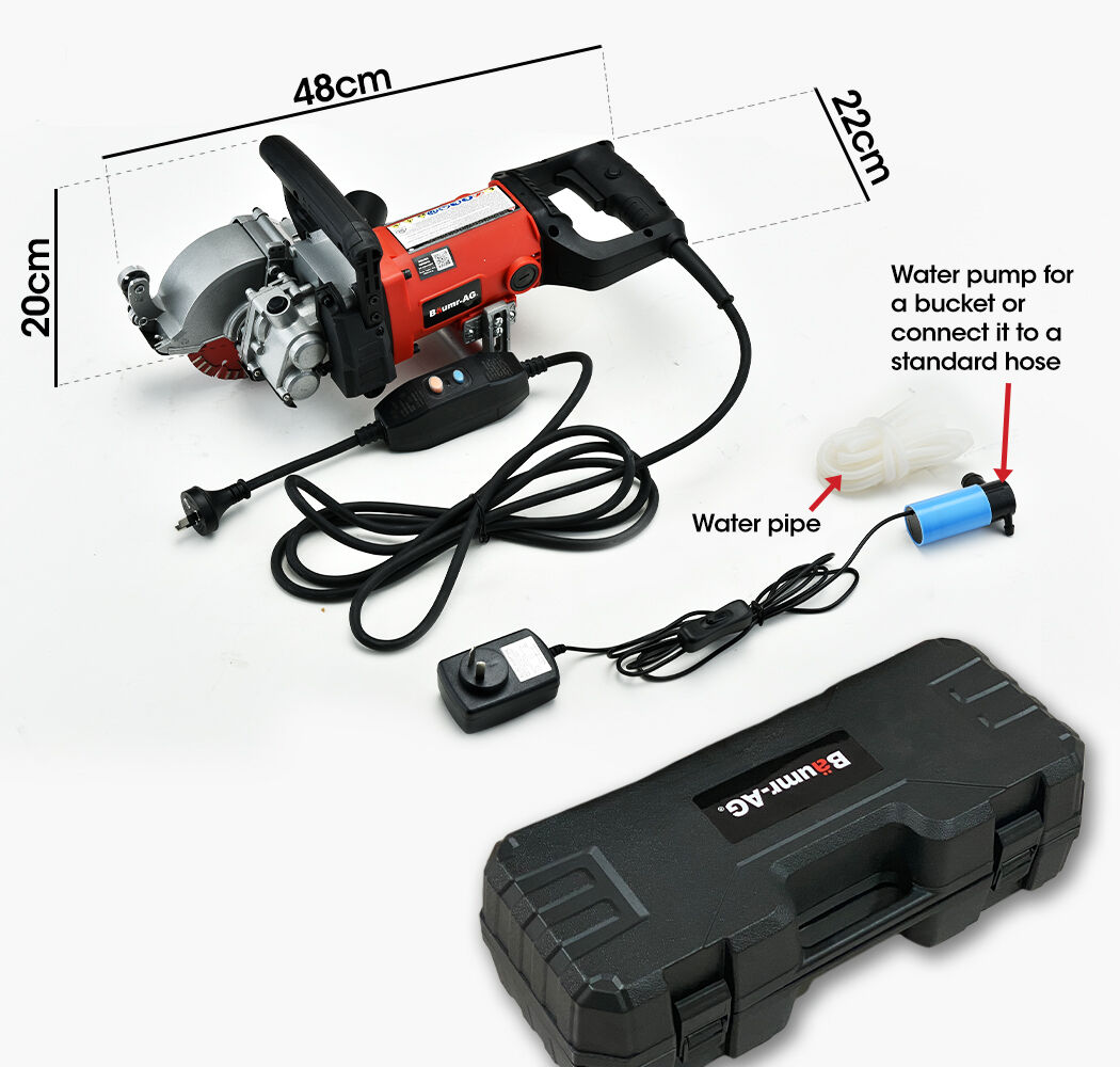 BAUMR-AG Wall Chaser Machine Concrete Chasing Tool Electric Brick Grinder Saw Price